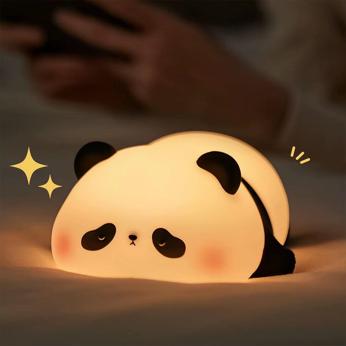 Rechargeable cozy animal night light in Rabbit, Sheep and Panda designs