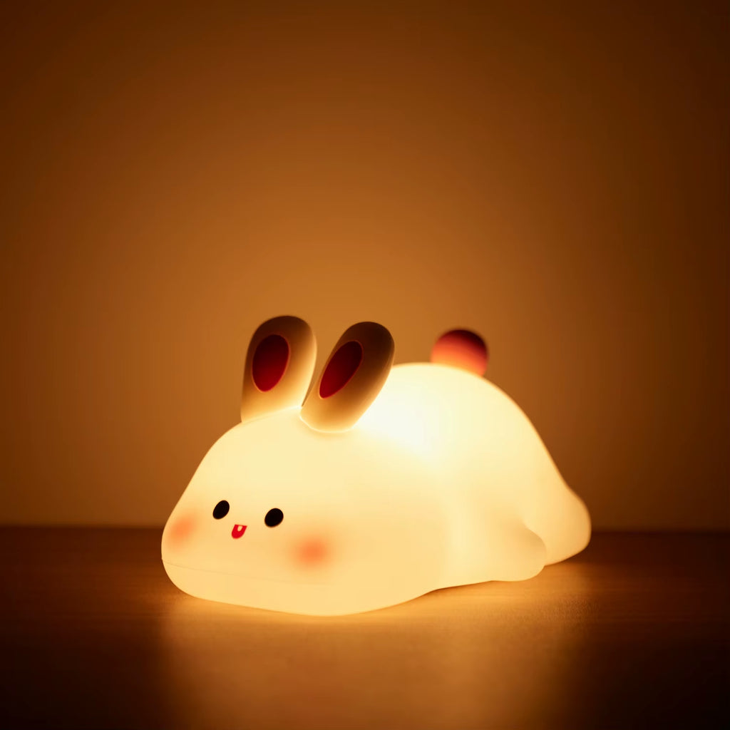 Rechargeable cozy animal night light in Rabbit, Sheep and Panda designs